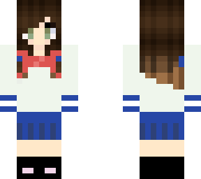 me in school girl outfit