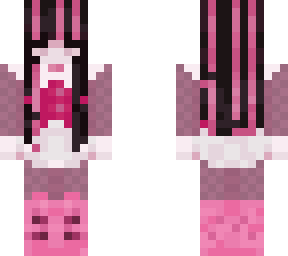monster high inspired girl skin