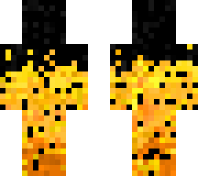 on fire