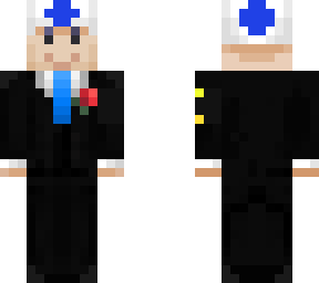 toad in a suit