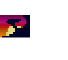 bird flying over sunset