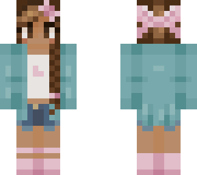 khiplays farmer teal and pink