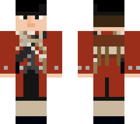 continental army red coat