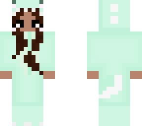 green dino onesie (female