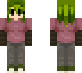 green haired