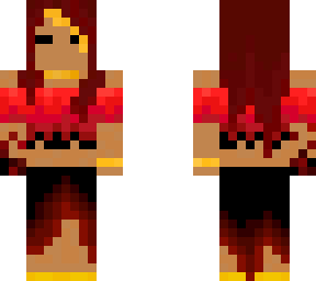 red and black girl version 3