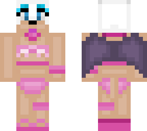 rouge the bat of beautiful of pinky bikini of outfit and beach island paradise