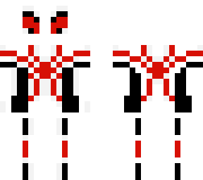 white-red spiderman