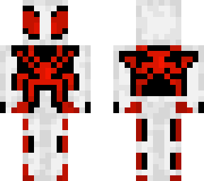 white spiderman
