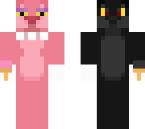 black vs pink painter