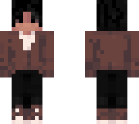 brown cardigan