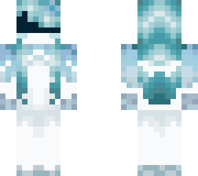 cyan girl -- angel