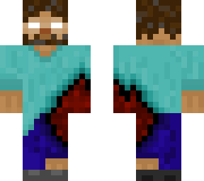minecraft shattered - herobrine design