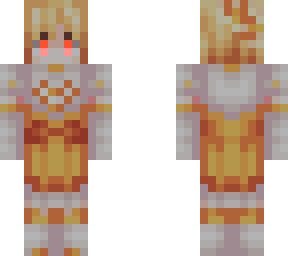 orange magical girl skin