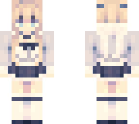 pale as snow - staff skin