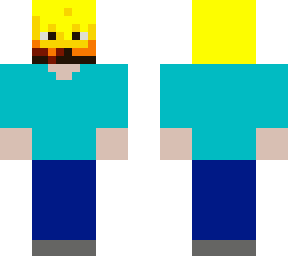 steve with blaze head