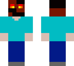 steve with magma cube head