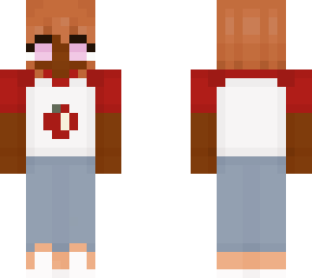 apple themed girl