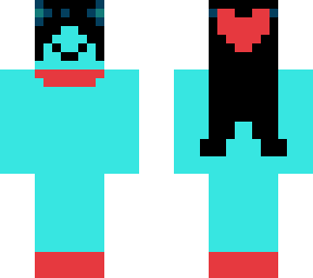 aqua deltarune ( :(