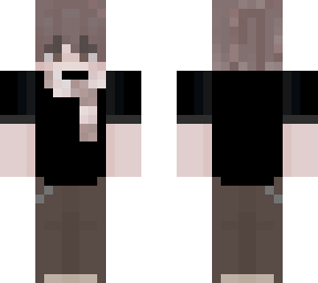 black shirt boy