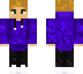 blue hood blonde