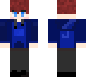 blue jacket