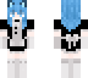 brooklynthecat as a maid