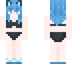 brooklynthecat in a bikini