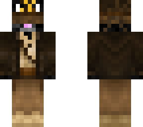 cat skin with mcdonalds hat