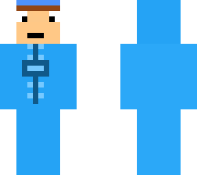 guy in blue onesie