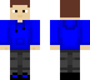 blue pullover boy