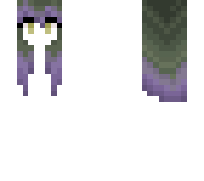 green and purple hair base