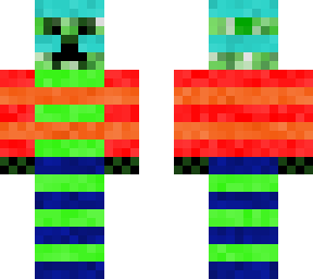 rainbow striped creeper