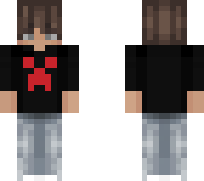 red hoodie creeper boy