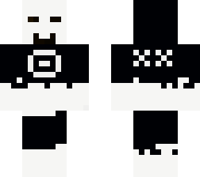 white and black
