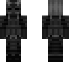 black samurai no hat