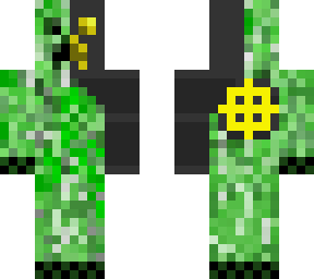 happy cyborg creeper