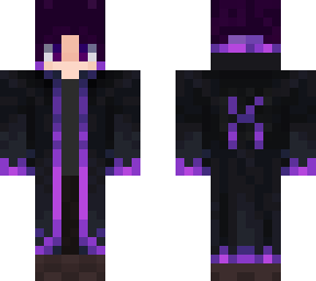men in purple