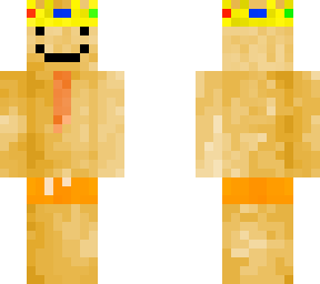 potato with shorts
