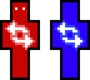 red and blue uno reverse cards