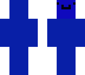 blue man