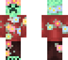 dressed flower creepah <3