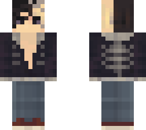 goth boy - pvp - sweat - eyebrow skin - gothic jacket - casual - casual boy
