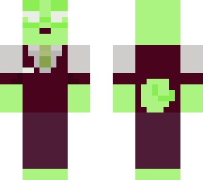 green dog