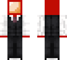 red screen suit