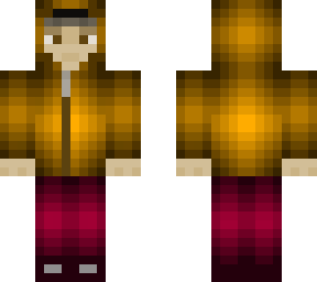 yellow hoddie
