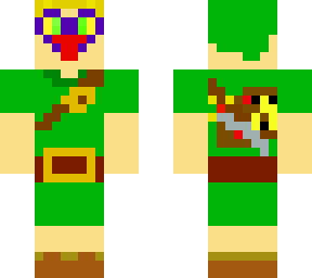 young link with majora's mask