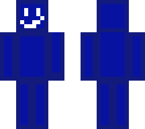 blue pink smile