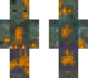 burnt zombie