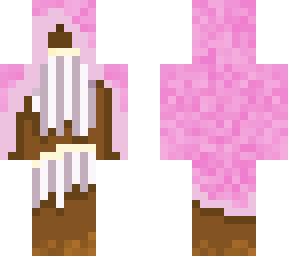 covered pink witch